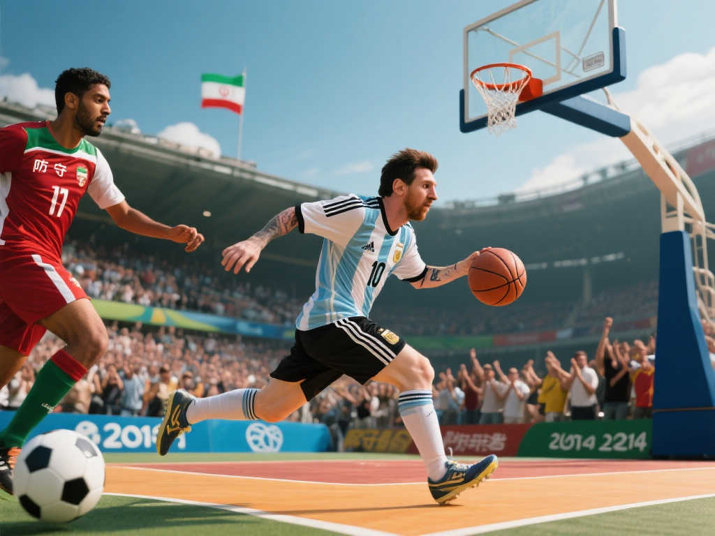 CBA球星重现世界杯经典进球,篮球场上的致敬赢得满堂彩 CBA球星重现世界杯经典进球,篮球场上的致敬赢得满堂彩