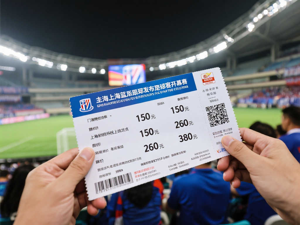 申花揭幕战门票今日发售，票价分四档：80至380元