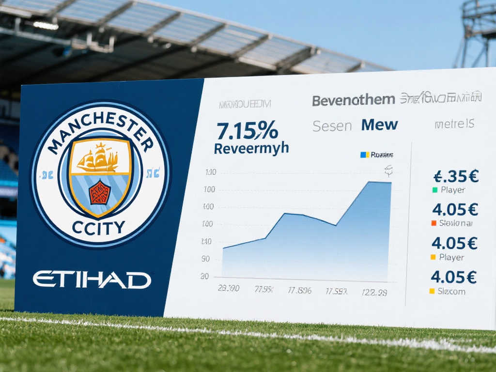 曼城上赛季营收突破7.15亿创纪录，5年球员交易净赚4.05亿